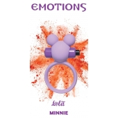 Сиреневое эрекционное виброколечко Emotions Minnie - Lola Games - в Пушкино купить с доставкой