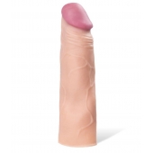 Реалистичная насадка с ярко выраженной головкой - 16,5 см. - A-toys - в Пушкино купить с доставкой