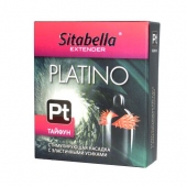 Стимулирующая насадка с шипиками по бокам Platino  Тайфун - Sitabella - купить с доставкой в Пушкино