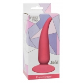 Розовая анальная пробка P-spot Teazer Pink - 12,2 см. - Lola Games - в Пушкино купить с доставкой
