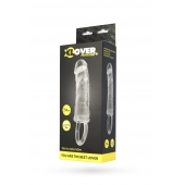 Прозрачная насадка с петлёй для фиксации - 14 см. - ToyFa - в Пушкино купить с доставкой