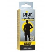 Спрей-пролонгатор длительного действия pjur SUPERHERO Strong Spray - 20 мл. - Pjur - купить с доставкой в Пушкино