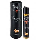 Массажное масло с ароматом карамели Huile de Massage Gourmande Caramel - 59 мл. - Plaisir Secret - купить с доставкой в Пушкино