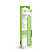 Зелёный биоразлагаемый вибратор Eco - 17,8 см. - Blush Novelties