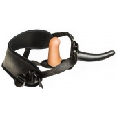 Женский страпон с вагинальной пробкой Woman Strap - 12 см. - LOVETOY (А-Полимер) - купить с доставкой в Пушкино