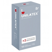 Презервативы с точками Unilatex Dotted - 12 шт. + 3 шт. в подарок - Unilatex - купить с доставкой в Пушкино