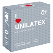 Презервативы с точками Unilatex Dotted - 3 шт. - Unilatex - купить с доставкой в Пушкино
