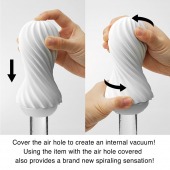 Мастурбатор FLEX Rocky Black с плотным рельефом - Tenga - в Пушкино купить с доставкой