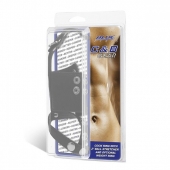 Кольцо на член и мошонку Cock Ring With 2  Ball Stretcher And Optional Weight Ring - BlueLine - в Пушкино купить с доставкой