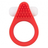 Красное эрекционное кольцо LIT-UP SILICONE STIMU RING 1 RED - Dream Toys - в Пушкино купить с доставкой