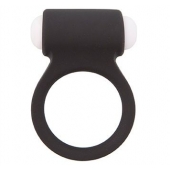 Чёрное эрекционное виброкольцо LIT-UP SILICONE STIMU RING 3 BLACK - Dream Toys - в Пушкино купить с доставкой