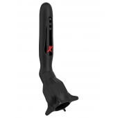 Чёрный вибростимулятор для головки члена с эффектом всасывания Vibrating Roto-Sucker - Pipedream - в Пушкино купить с доставкой