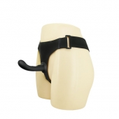 Страпон с изогнутой головкой Ultra Harness Curvy Dildo - 15,8 см. - Baile - купить с доставкой в Пушкино