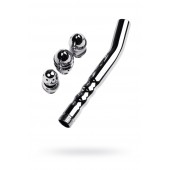 Металлический анальный душ с тремя насадками - ToyFa - купить с доставкой в Пушкино