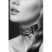 Оригинальный ошейник-чокер со шнуровкой - Bijoux Pour Toi - купить с доставкой в Пушкино