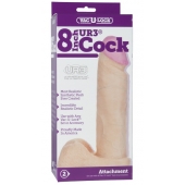 Ультрареалистичная насадка для трусиков Vac-U-Lock 8  ULTRASKYN Cock - 20,57 см. - Doc Johnson - купить с доставкой в Пушкино