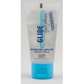 Интимная смазка на водной основе Glide - 30 мл. - HOT - купить с доставкой в Пушкино