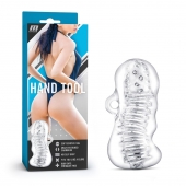 Прозрачный мастурбатор M for Men Hand Tool - Blush Novelties - в Пушкино купить с доставкой