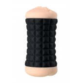 Двухсторонний мастурбатор JOS JANICE в черном цилиндре - JOS - в Пушкино купить с доставкой