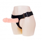 Телесный фаллоимитатор на трусиках Jessica Strap-On - 15,5 см. - Baile - купить с доставкой в Пушкино