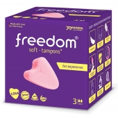 Женские гигиенические тампоны без веревочки FREEDOM mini - 3 шт. - Freedom - купить с доставкой в Пушкино