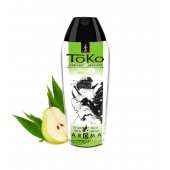 Интимный гель TOKO Pear   Exotic Green Tea с ароматом груши и зеленого чая - 165 мл. - Shunga - купить с доставкой в Пушкино