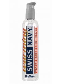Разогревающий лубрикант на водной основе Swiss Navy Warming Lube - 59 мл. - Swiss navy - купить с доставкой в Пушкино