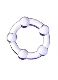 Фиолетовое эрекционное кольцо A-Toys - A-toys - в Пушкино купить с доставкой