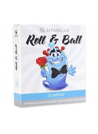 стимулирующий презерватив-насадка Roll   Ball Classic - Sitabella - купить с доставкой в Пушкино