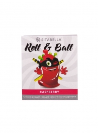 Стимулирующий презерватив-насадка Roll   Ball Raspberry - Sitabella - купить с доставкой в Пушкино