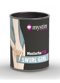 Компактный мастурбатор MasturbaTIN Swirl Girl - MyStim - в Пушкино купить с доставкой