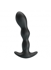 Черный анальный стимулятор простаты с вибрацией Special Anal Massager - 14,5 см. - Baile - в Пушкино купить с доставкой