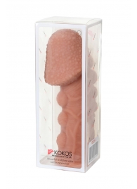 Насадка на фаллос с пузыриками, венками и ребристостью KOKOS Extreme Sleeve 09 - 12,7 см. - KOKOS - в Пушкино купить с доставкой