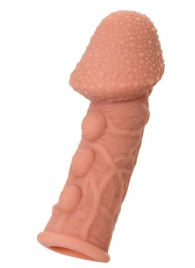 Насадка на фаллос с пузыриками, венками и ребристостью KOKOS Extreme Sleeve 09 - 12,7 см. - KOKOS - в Пушкино купить с доставкой
