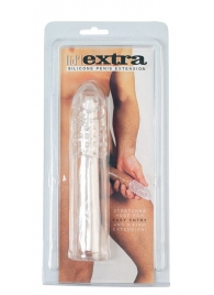 Насадка-удлинитель из прозрачного силикона LIDL EXTRA SILICONE PENIS EXTENSION - Seven Creations - в Пушкино купить с доставкой