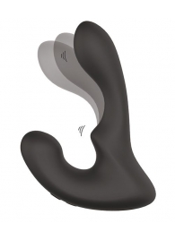 Чёрный массажер простаты с 2 моторами BOOTY ROCKER - Dream Toys - в Пушкино купить с доставкой