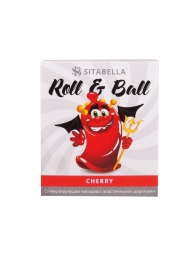 Стимулирующий презерватив-насадка Roll   Ball Cherry - Sitabella - купить с доставкой в Пушкино