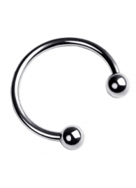 Серебристая подкова на головку пениса - ToyFa - купить с доставкой в Пушкино