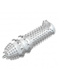 Закрытая прозрачная насадка Crystal sleeve - 14,2 см. - Erowoman-Eroman - в Пушкино купить с доставкой