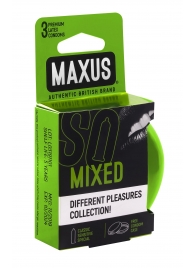 Презервативы в железном кейсе MAXUS Mixed - 3 шт. - Maxus - купить с доставкой в Пушкино