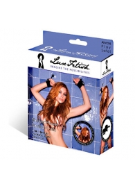Наручники с присосками Sexy Suction - Lux Fetish - купить с доставкой в Пушкино