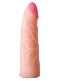 Фаллическая насадка на трусики харнесс - 17,5 см. - LOVETOY (А-Полимер) - купить с доставкой в Пушкино