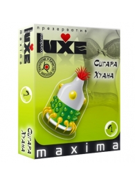 Презерватив LUXE Maxima  Сигара Хуана  - 1 шт. - Luxe - купить с доставкой в Пушкино