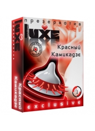 Презерватив LUXE  Exclusive   Красный Камикадзе  - 1 шт. - Luxe - купить с доставкой в Пушкино
