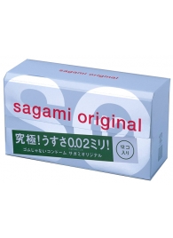 Ультратонкие презервативы Sagami Original - 12 шт. - Sagami - купить с доставкой в Пушкино