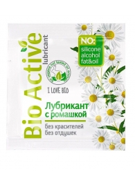 Пробник лубриканта на водной основе Bio Active - 3 гр. - Биоритм - купить с доставкой в Пушкино