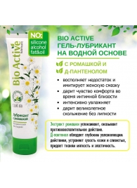Лубрикант на водной основе Bio Active - 100 гр. - Биоритм - купить с доставкой в Пушкино