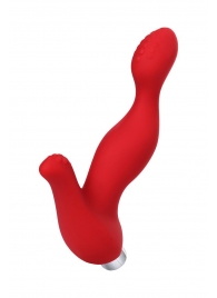 Красный силиконовый вибростимулятор простаты Proman - 12,5 см. - ToyFa - в Пушкино купить с доставкой