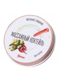 Массажная свеча «Массажный коктейль» с ароматом пина колады - 30 мл. - ToyFa - купить с доставкой в Пушкино