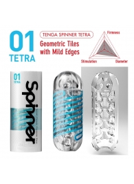 Мастурбатор SPINNER Tetra - Tenga - в Пушкино купить с доставкой
